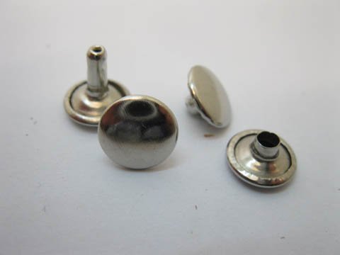 500Sets New Press Dome Studs/Buttons 10x10mm - Click Image to Close