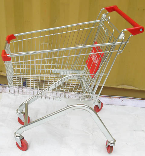 1X New Supermarket Shopping Cart/Trolley 60 liter - Click Image to Close