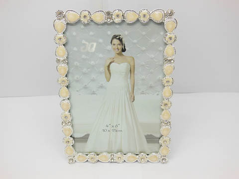 1X European Elegant Wedding Photo Frame - Rectangle - Click Image to Close