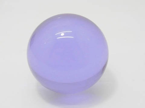 5X 60mm Purple Crystal Sphere Balls without Base - Click Image to Close