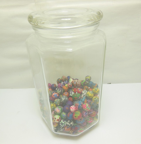 4X Wedding Event Lolly Candy Buffet Apothecary Jar 18cm High - Click Image to Close