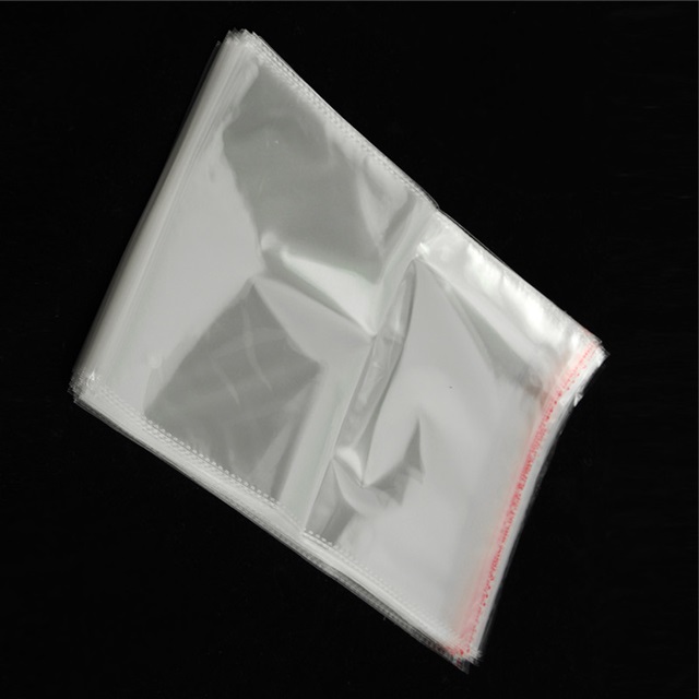 1000 Clear Self-Adhesive Seal Plastic Bag 25x17cm - Click Image to Close