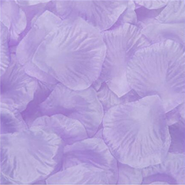 1000X Rose Petals Wedding Party Decoration - Light Purple - Click Image to Close