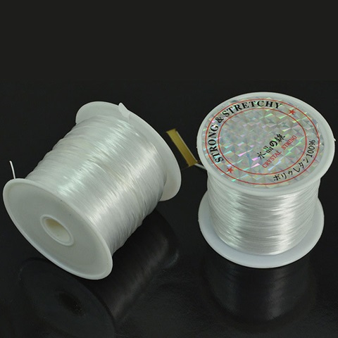 5Roll X 22 Meters Clear Nylon Fishing Line 0.6mm - Click Image to Close