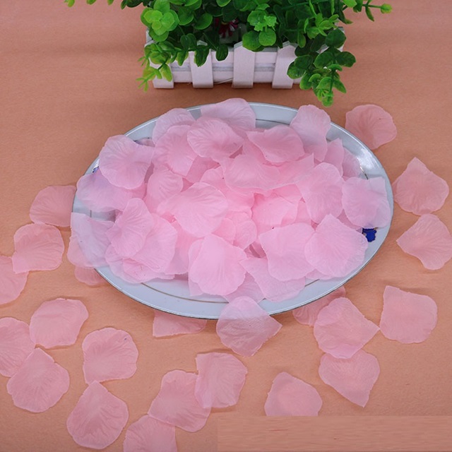 1000X Rose Petals Wedding Party Decoration - Pink - Click Image to Close