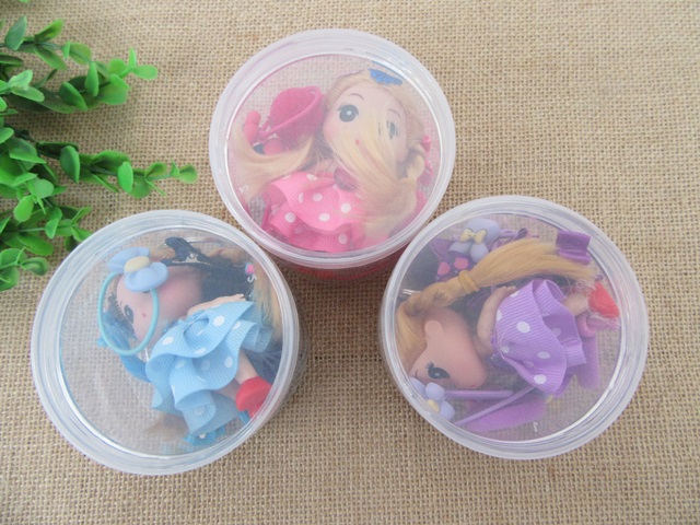 3Packets X 11Pcs Hair Clips Elastic Hair Band Scrunchies Keyring - Click Image to Close