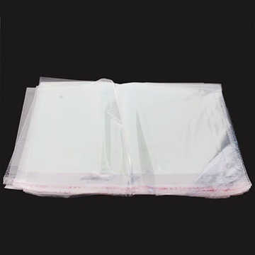 1000 Clear Self-Adhesive Seal Plastic Bags 21.5x32cm - Click Image to Close