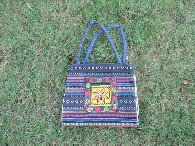 1X Handmade Tibet Style Embroidered Handbag Hippie Bag - Click Image to Close