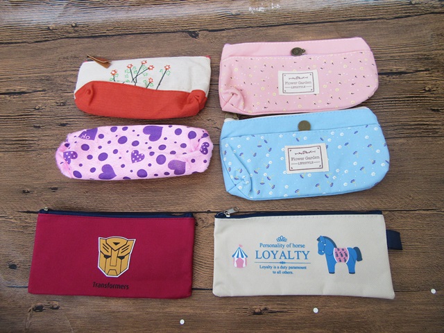 10X Zipper Lock Pencil Case Pen Bag Assorted - Click Image to Close