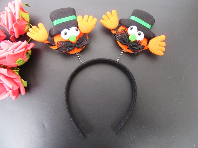 6Pcs Funny Kids Halloween Headband Pumpkin Halloween Headwear - Click Image to Close