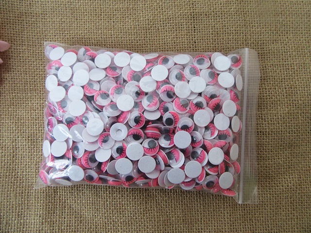 680Pcs Self-Adhesive Joggle Eyes/Movable Eyes for Crafts 12x3mm - Click Image to Close