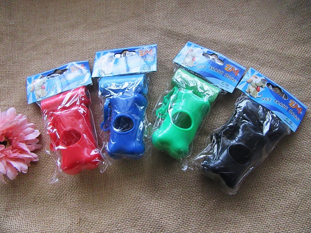 10Pcs Pet Trash Bag Garbage Dispenser Holder Storage Box - Click Image to Close