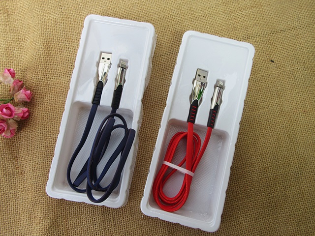 1Pc iPhone Flat Noodle USB Sync Data Charger Cable Mobile Access - Click Image to Close