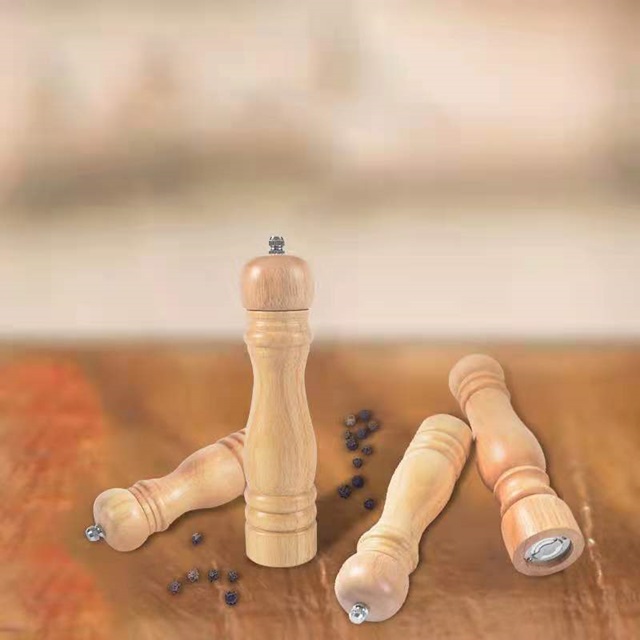 1Pc Gaint Multipurpose Oak Pepper Grinder Mill Kitchen Tools 32c - Click Image to Close