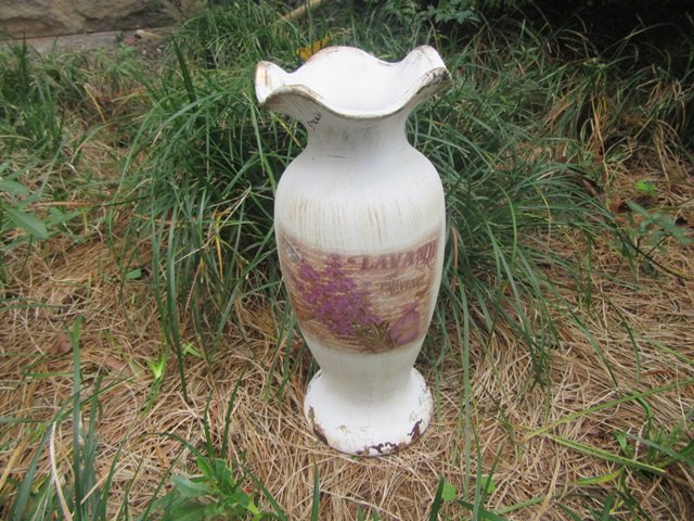 1Pc Vintage Ancient Decorative Lavender Flower Vase Pot - Click Image to Close