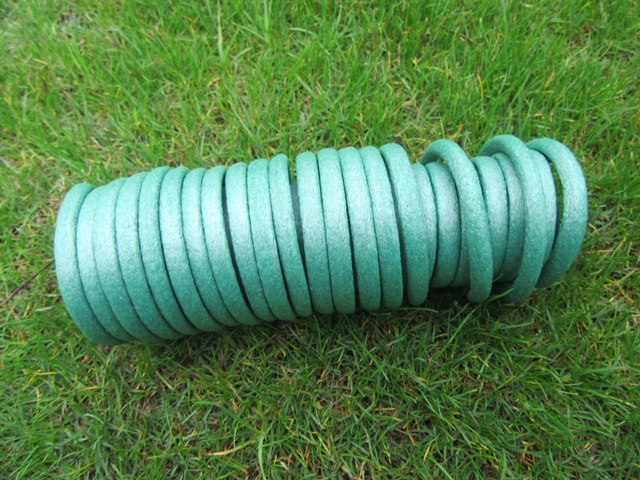 4Rolls x 10M Green Multi-purpose Flexible Foam Wire Ties - Click Image to Close