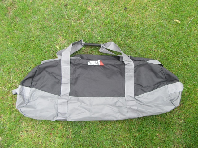 1Pc Duffle Black Grey Cargo Travel Outdoor Camping Bag 100L - Click Image to Close