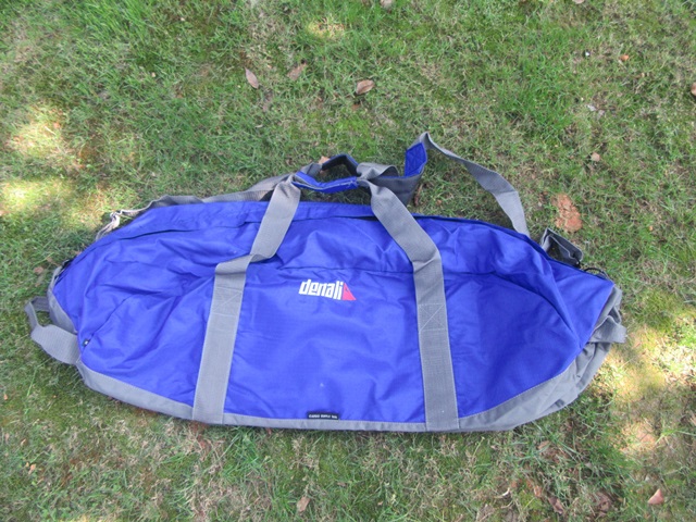 1Pc Duffle Blue Cargo Travel Outdoor Camping Bag 100L - Click Image to Close