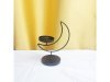 1Pc Creative Ornament Black Moon Candle Holder Party Home Decor