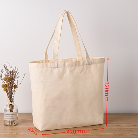 2Pcs Draw Color On Plain Shopping Bag Grocery Tote Bag 32x42cm - Click Image to Close