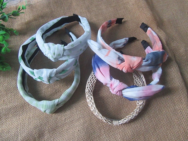 6Pcs Fashion Knotted Headbands Hair Head Hair Hoop bh-ha-ch1183 - Click Image to Close