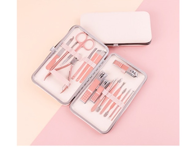 1Set x 16Pcs Nail Clippers Manicure Pedicure Nail Care Set - Click Image to Close