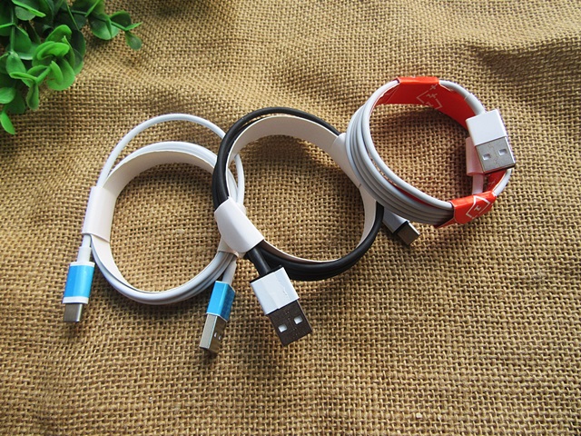 4Pc Fast Charging USB Type C Data Transfer Charger Cable 1000mm - Click Image to Close