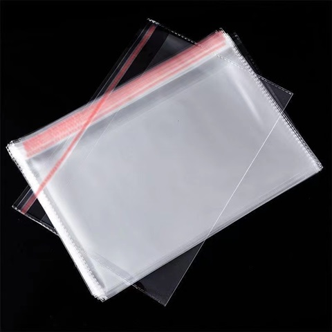 1000 Clear Self Adhesive Seal Plastic Bag 20x14cm - Click Image to Close