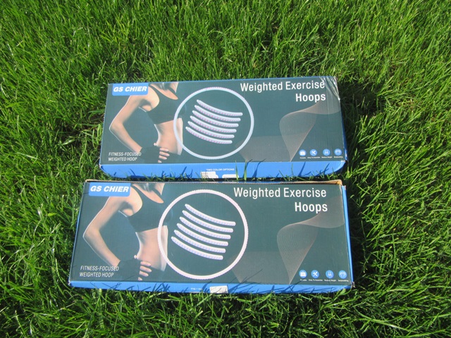 1Set Detachable Body Health Weighted Hula Hoop w/Skipping Rope - Click Image to Close