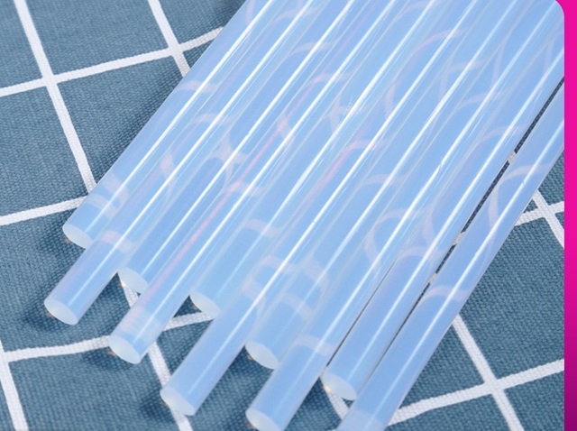 100Pcs Clear Hot Melt Glue Sticks Adhensive Craft Project Making - Click Image to Close