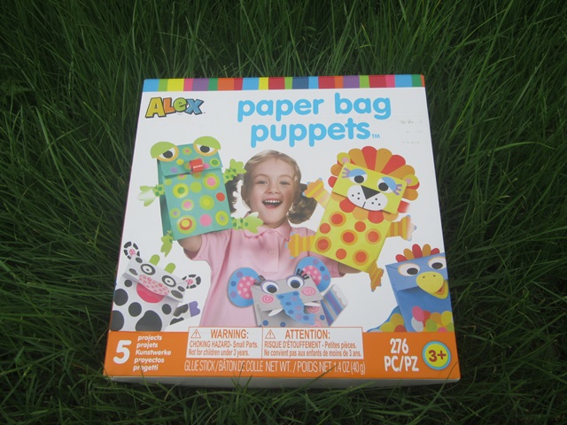 1Box Paper Bag 5 Project Hands Puppet Art Craft Kit - Click Image to Close