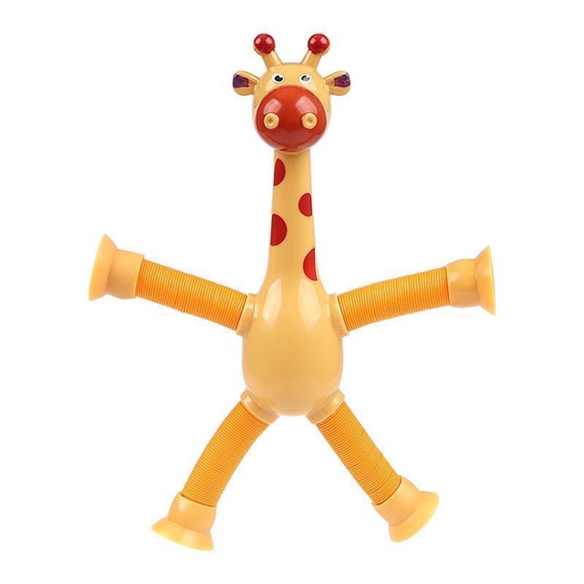 5Pcs Telescopic Giraffe Pop Tube Stress Relief Sensory Fidget To - Click Image to Close