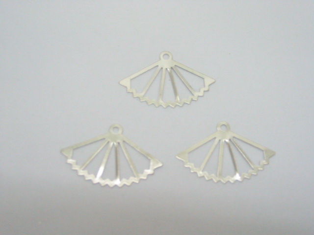 100 Fan Chandelier Earring Part Jewelry Finding ac-ea29 - Click Image to Close