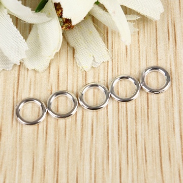 2x500Pcs Antique Silver Jump Ring Jumprings Jewelry Finding 8mm - Click Image to Close