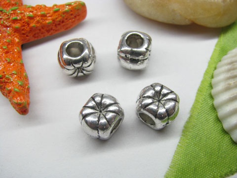 20pcs Tibetan Silver Barrel Beads European Design Yw-pa-mb95 - Click Image to Close