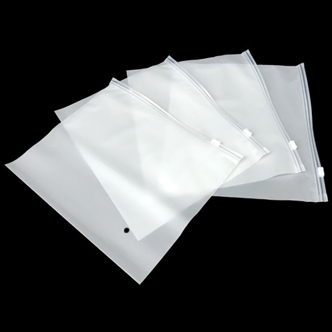 30Pcs Frosted Resealable Zip Lock Bag Plastic Bag 32x22cm - Click Image to Close